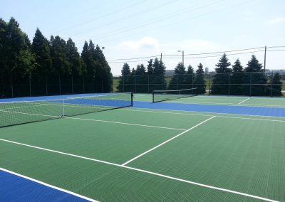 Remove & Replace Tennis Court Surface